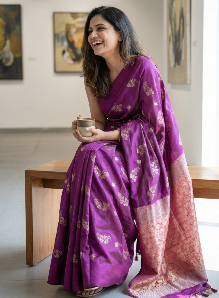Purple Pure Silk 2